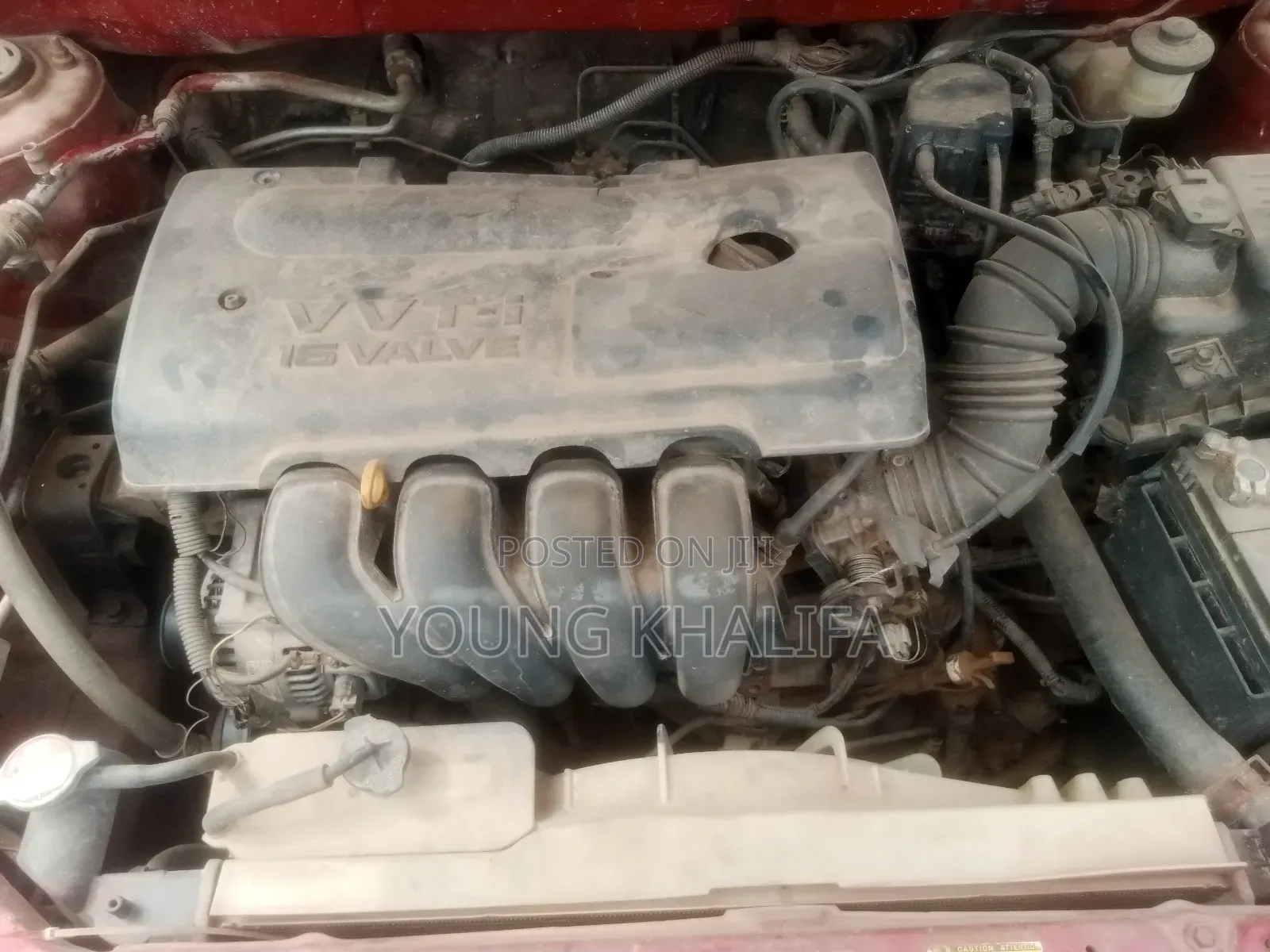 Toyota Corolla 2007 Red