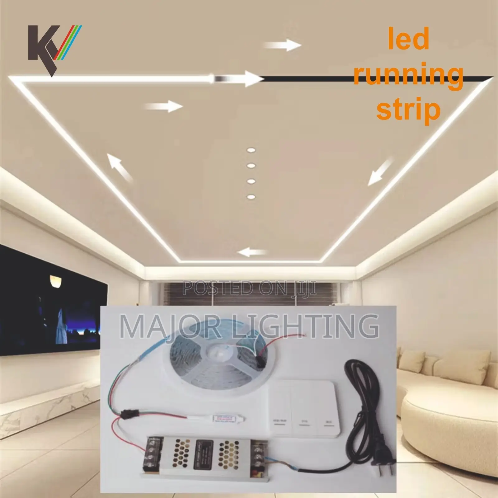 Runing Strip Light Warm/RGB/Staircase Light