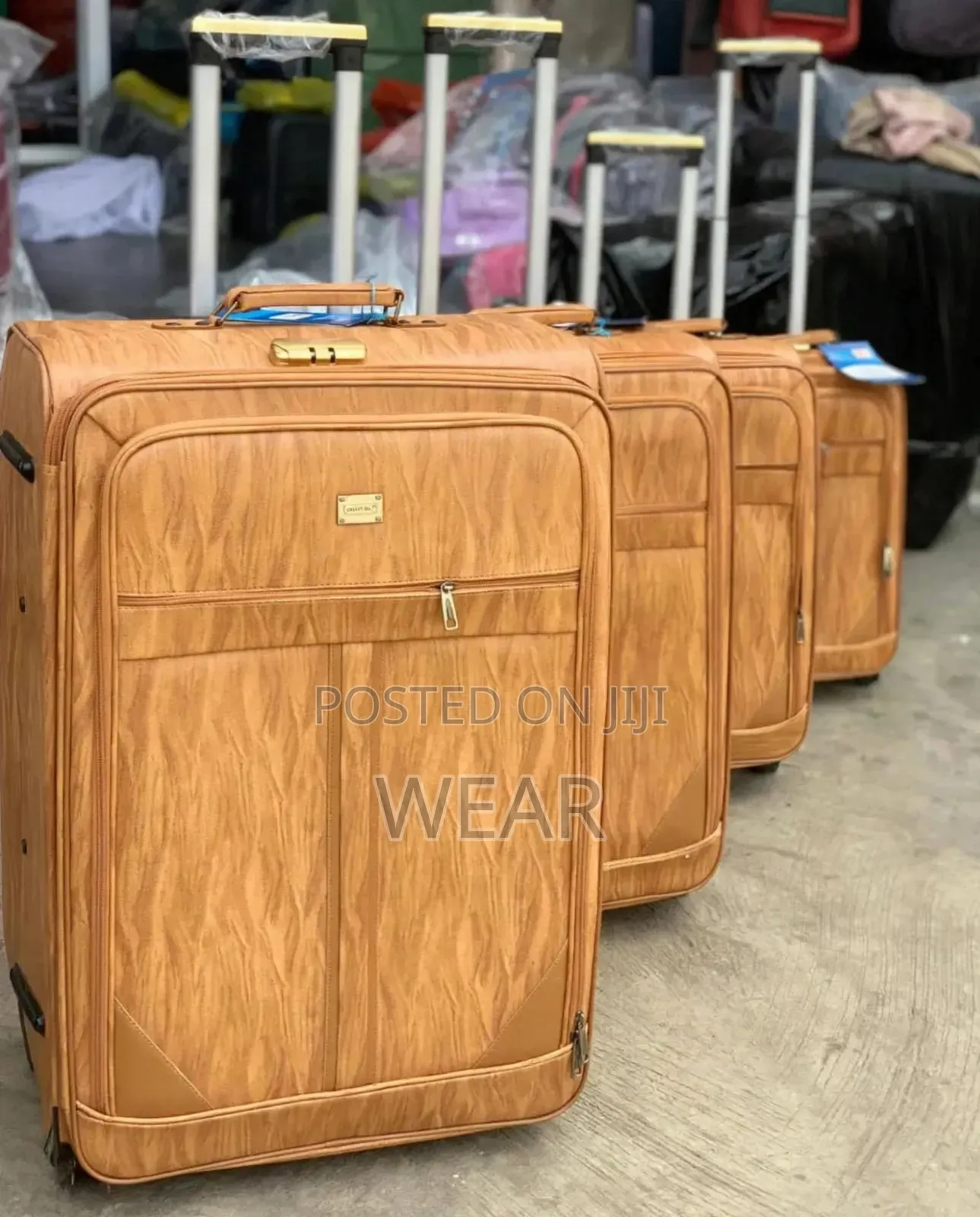Quality 4-in-1 Leather Traveling Bag