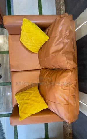 2 in 1 Burnt Orange Sofa