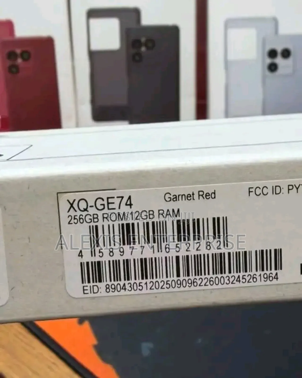 New Sony Xperia 1 VII 256 GB Red