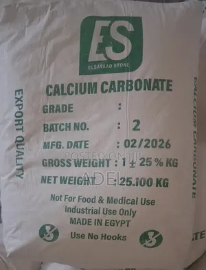 High Purity Calcium Carbonate (CaCO3) – Industrial Use