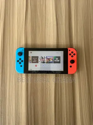 Nintendo Switch With Games and Accessories