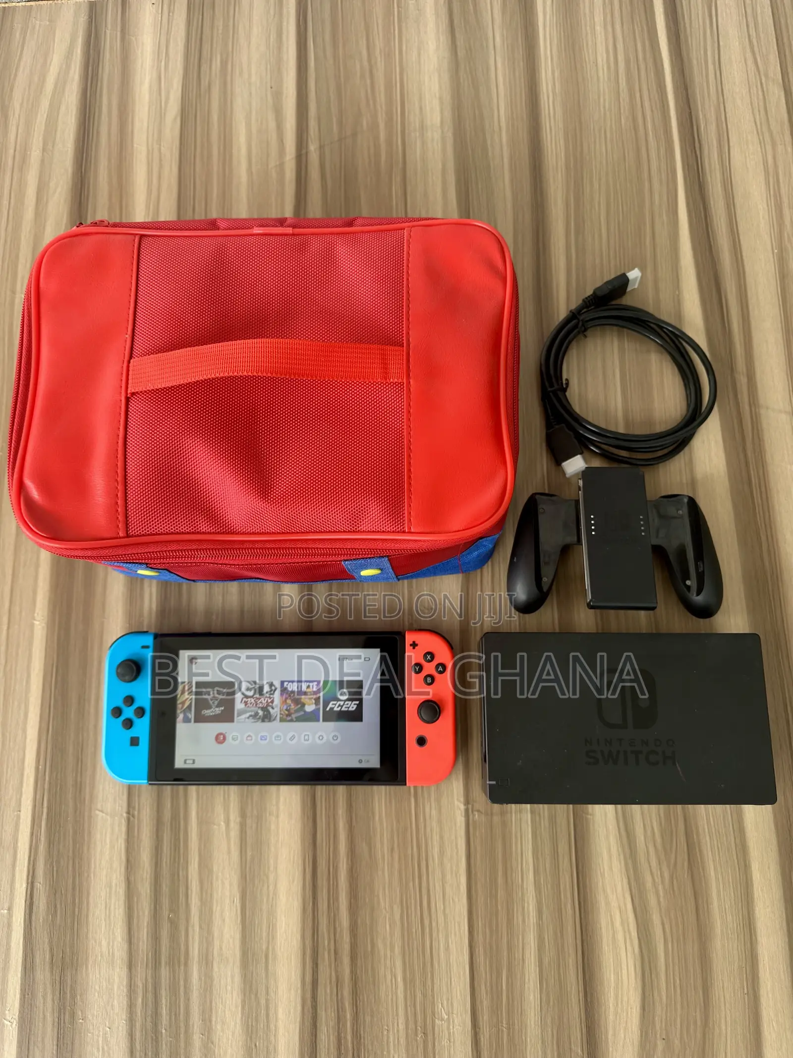 Nintendo Switch With Games and Accessories
