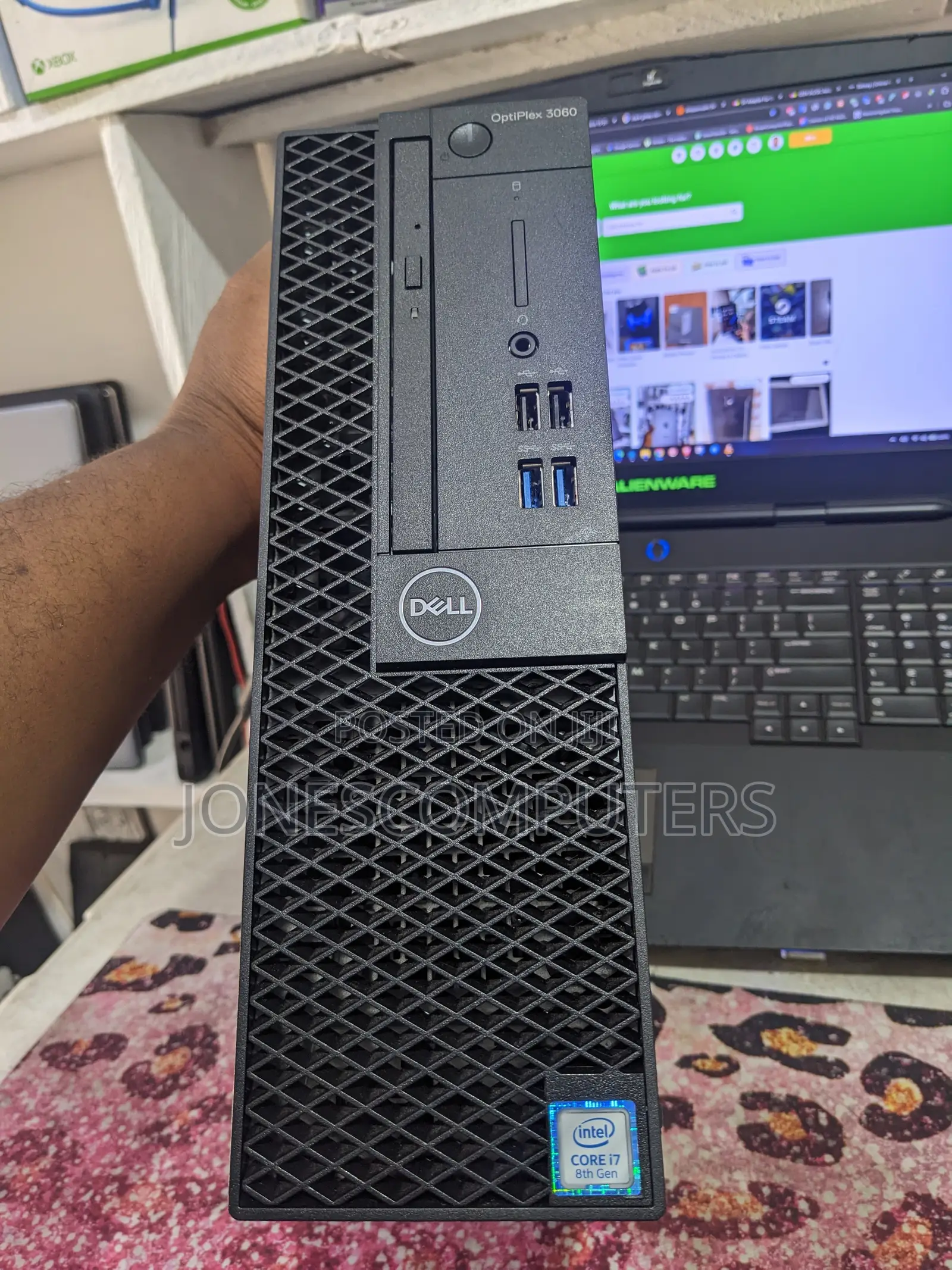 Desktop Computer Dell OptiPlex 3060 8GB Intel Core i7 SSD 512GB