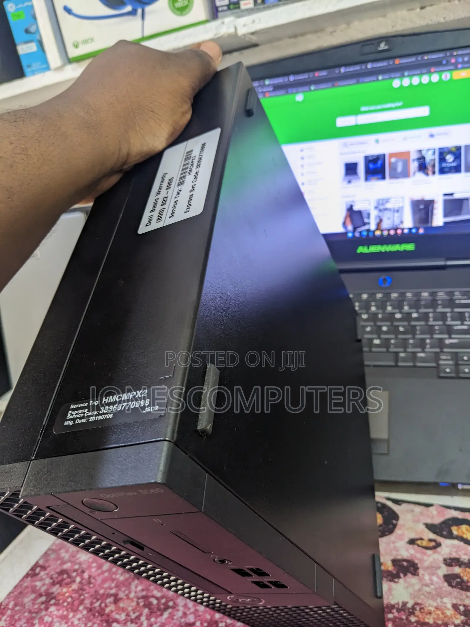 Desktop Computer Dell OptiPlex 3060 8GB Intel Core i7 SSD 512GB
