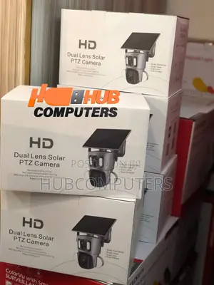 Ubox SD320 Hd Solar PtZ Dual Lens 4G Camera