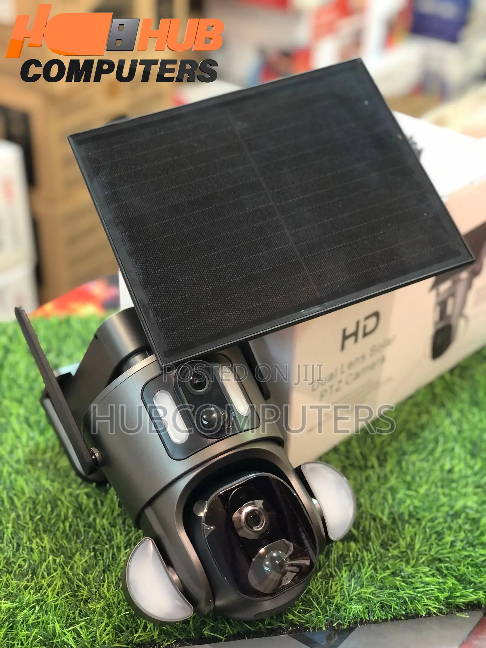 Ubox SD320 Hd Solar PtZ Dual Lens 4G Camera