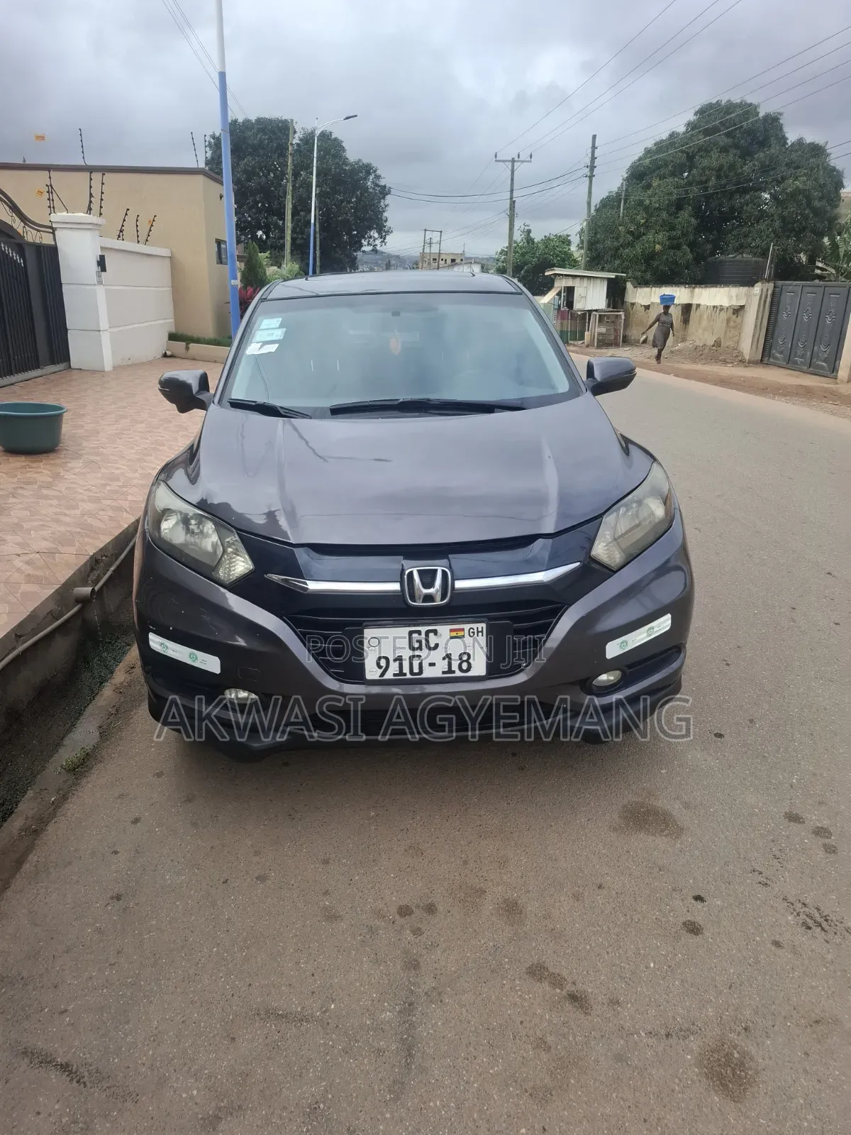 Honda HR-V 4dr SUV (1.5L 4cyl CVT) 2016 Gray
