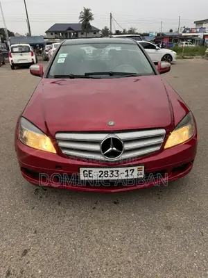 Mercedes-Benz C300 2010 Red