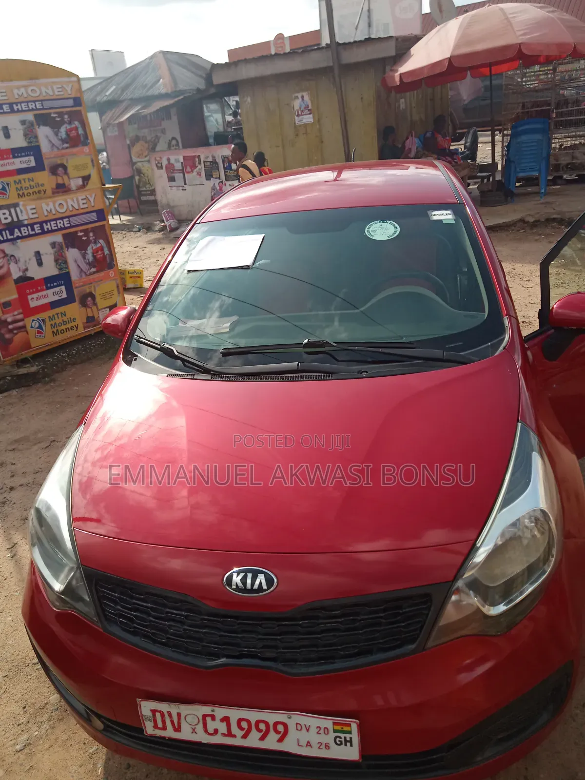Kia Rio 2020 Red