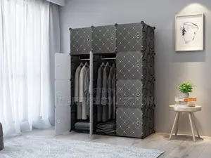 12 Cubes Plastic Wardrobe