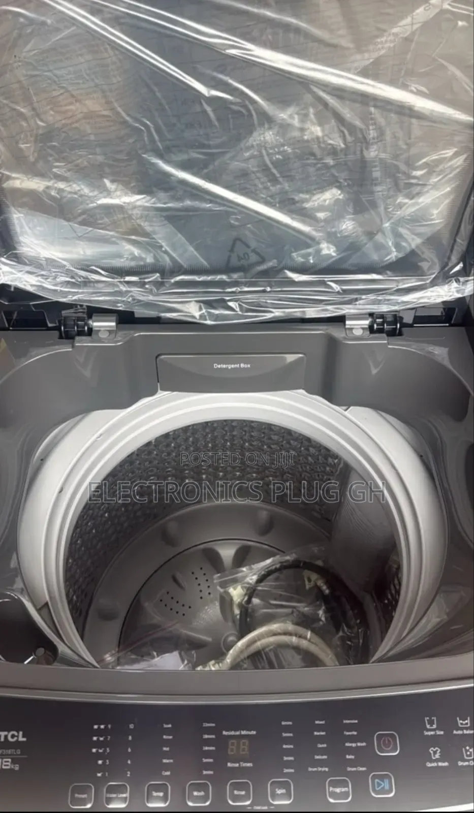 TCL 18kg Top Load Washing Machine