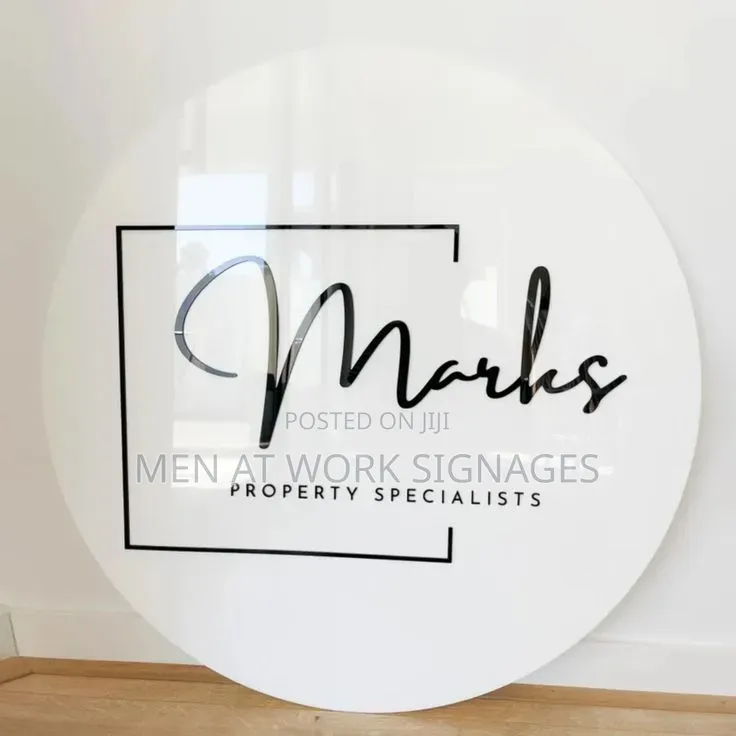 Indoor Acrylic Sign