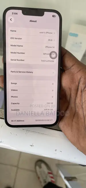 Apple iPhone 14 128 GB Black