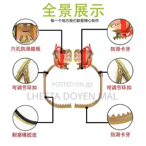 Electrician Wooden Pole Climbing Shoes + Safety Belt