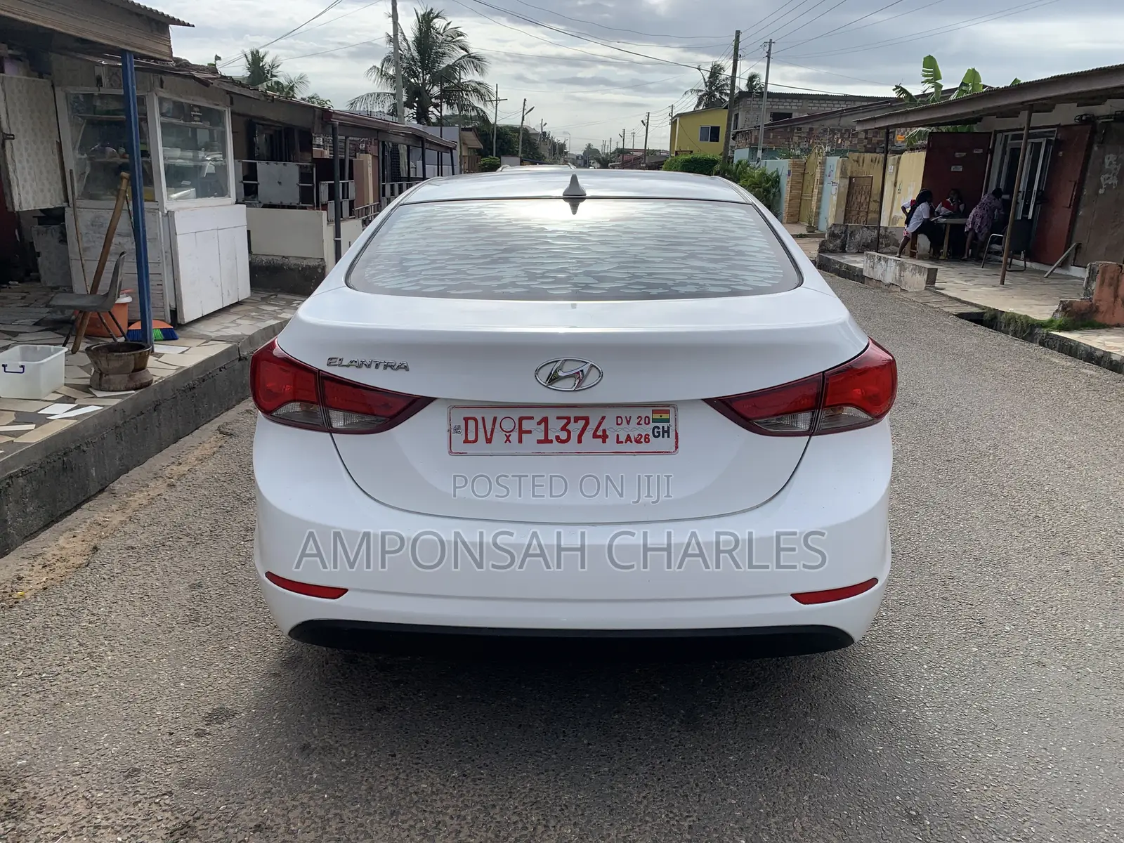 Hyundai Elantra Limited 4dr Sedan (1.8L 4cyl 6A) 2014 White
