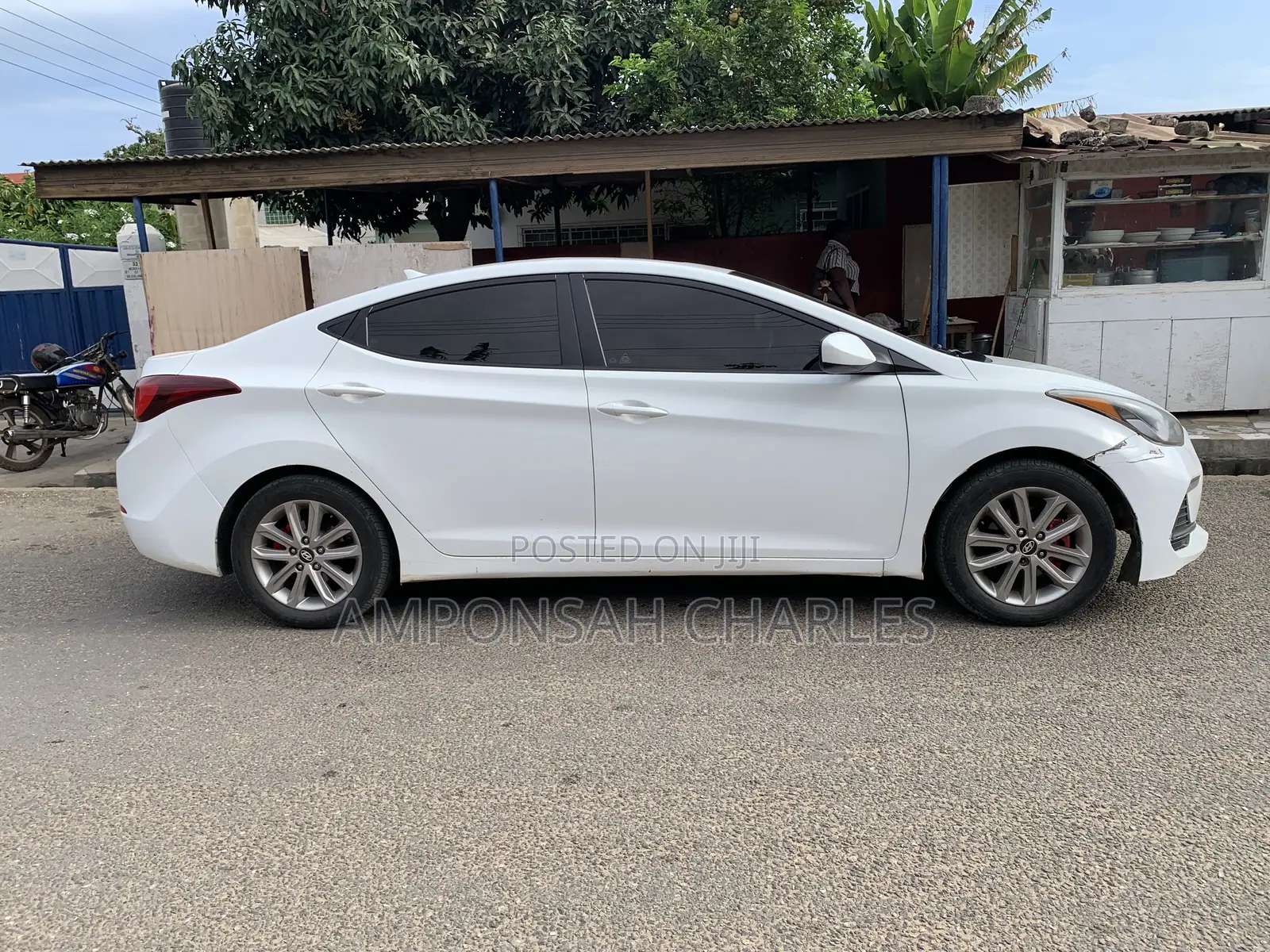 Hyundai Elantra Limited 4dr Sedan (1.8L 4cyl 6A) 2014 White