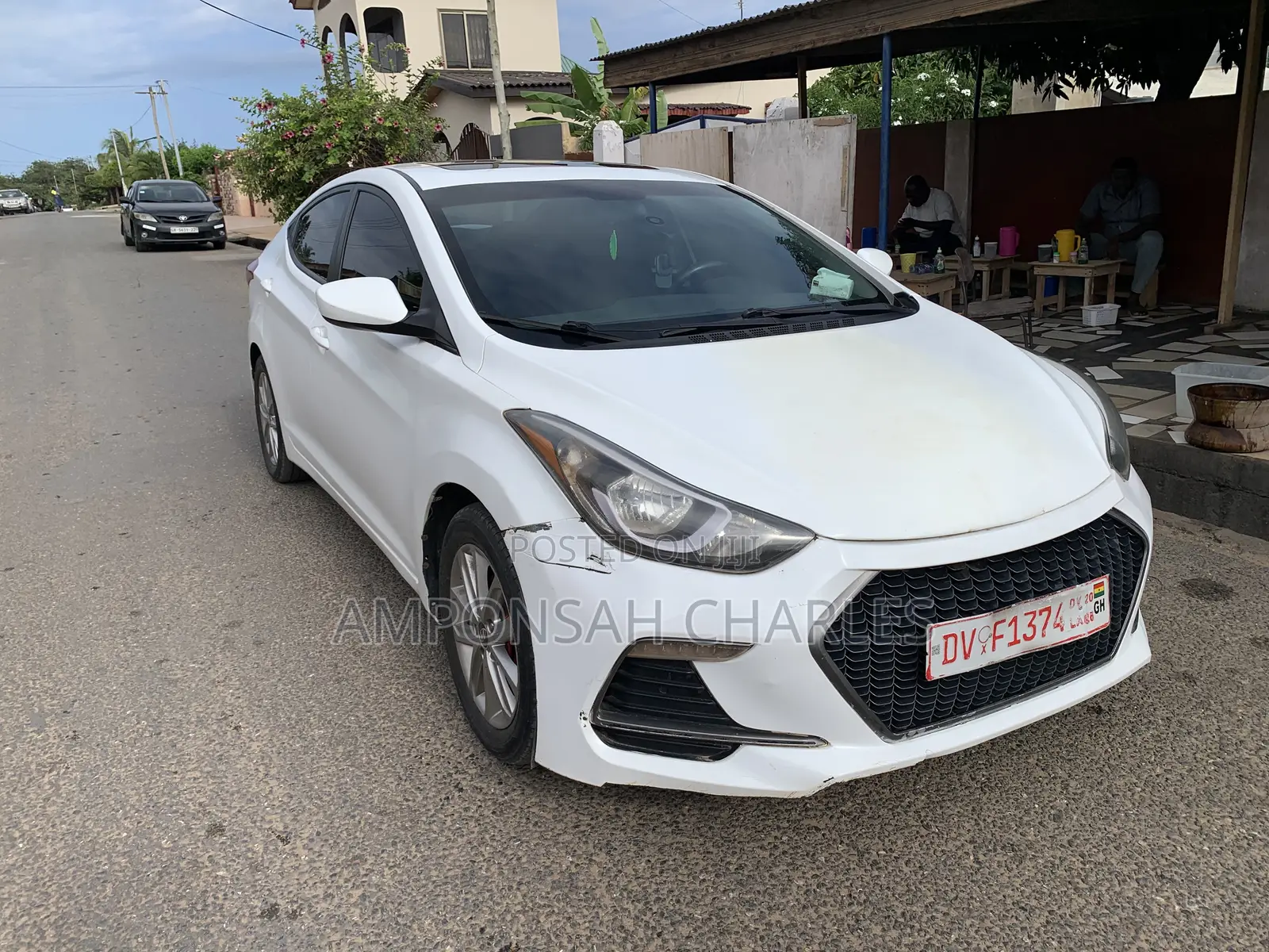 Hyundai Elantra Limited 4dr Sedan (1.8L 4cyl 6A) 2014 White