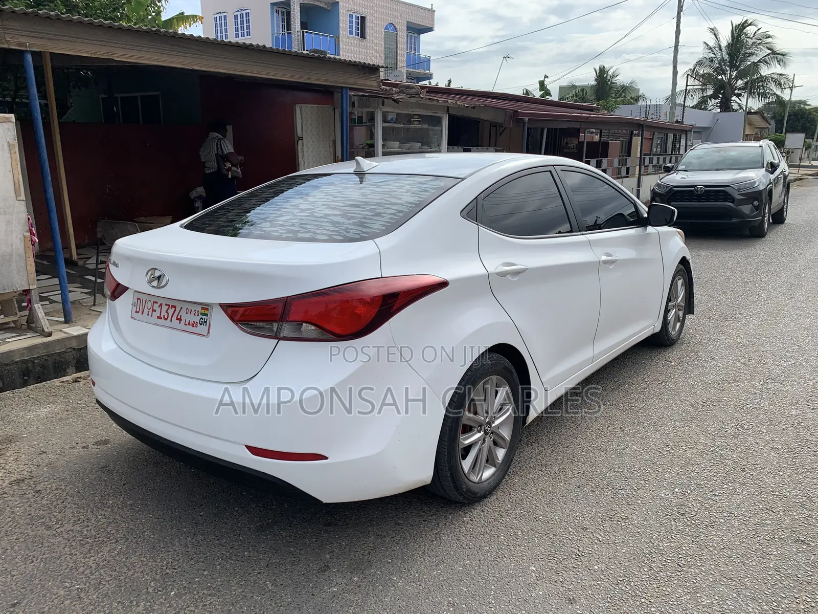 Hyundai Elantra Limited 4dr Sedan (1.8L 4cyl 6A) 2014 White