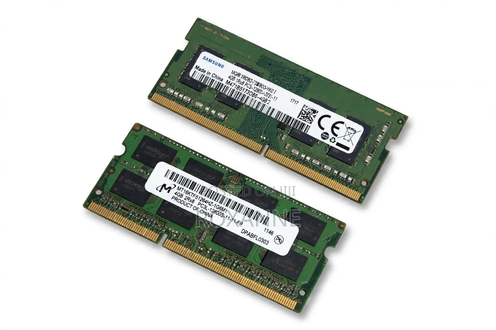 4GB DDR3L Laptop RAM 1600MHz - Tested Working