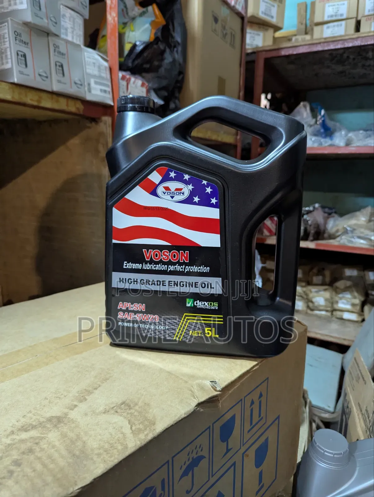 Voson Fully Synthetic CVT Continuously Variable Transmission Fluid 5L