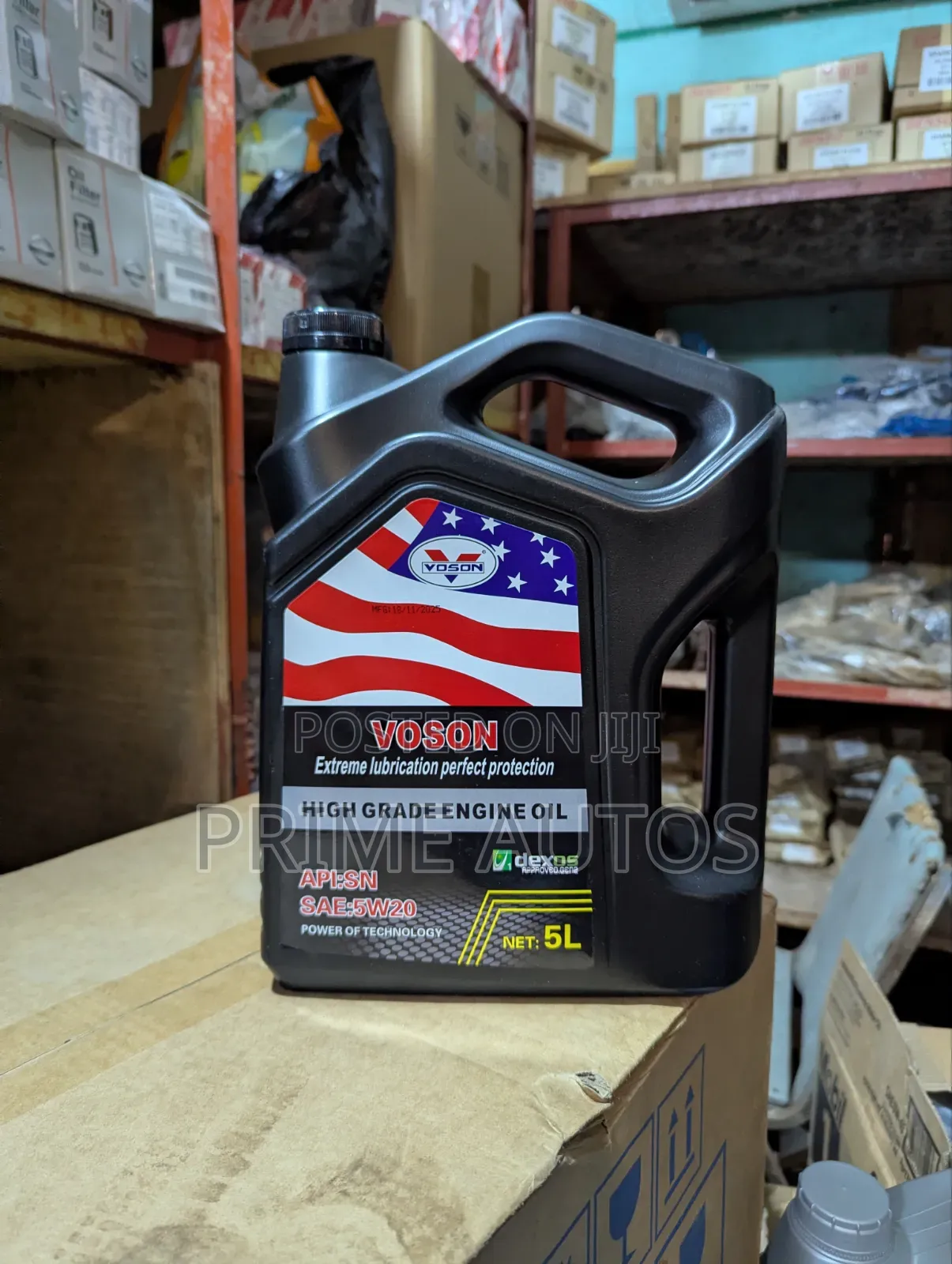 Voson Fully Synthetic CVT Continuously Variable Transmission Fluid 5L