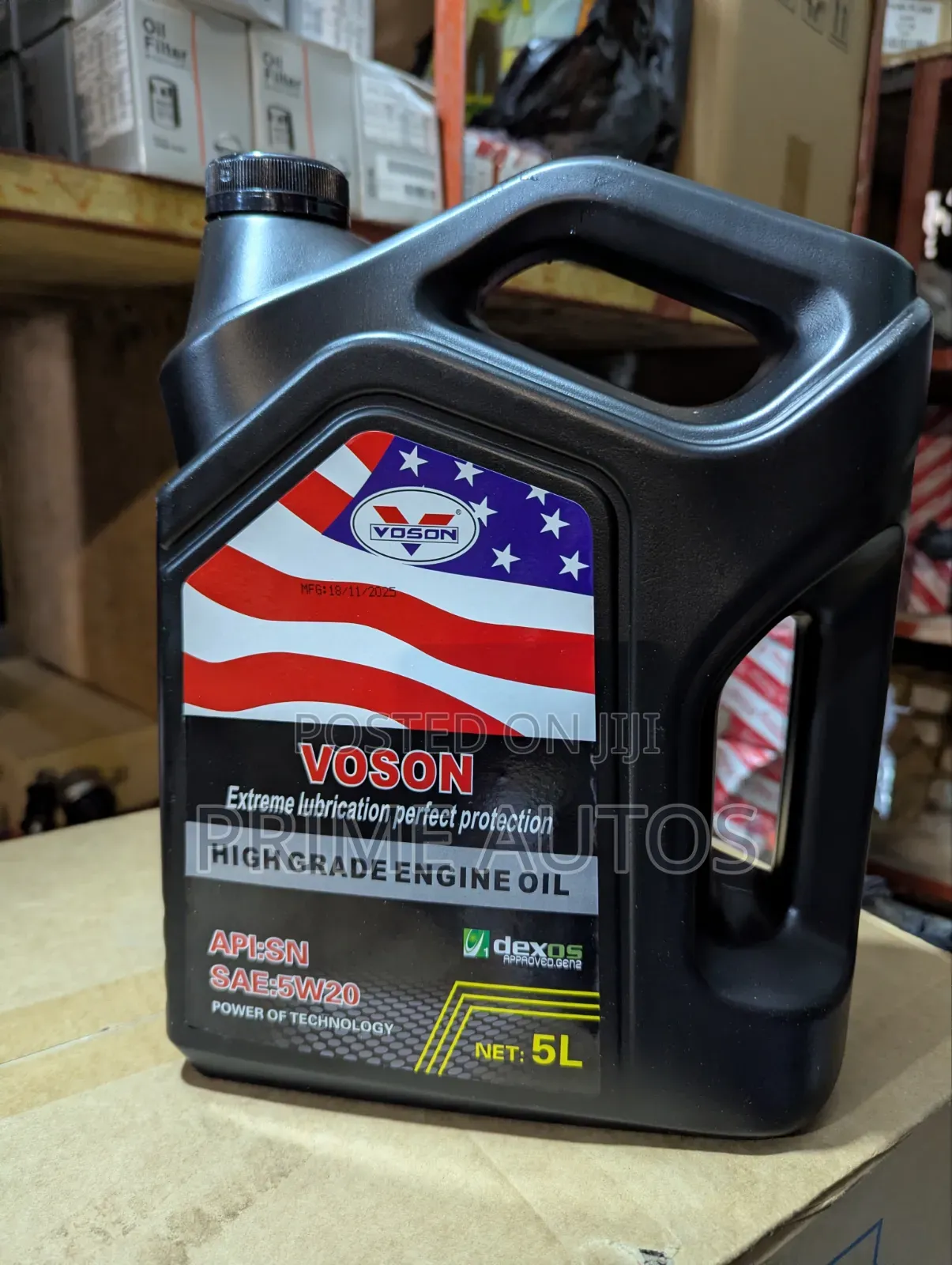 Voson Fully Synthetic CVT Continuously Variable Transmission Fluid 5L