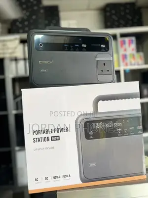 CTECHI 600W Portable Power Station | LiFePO4 Battery