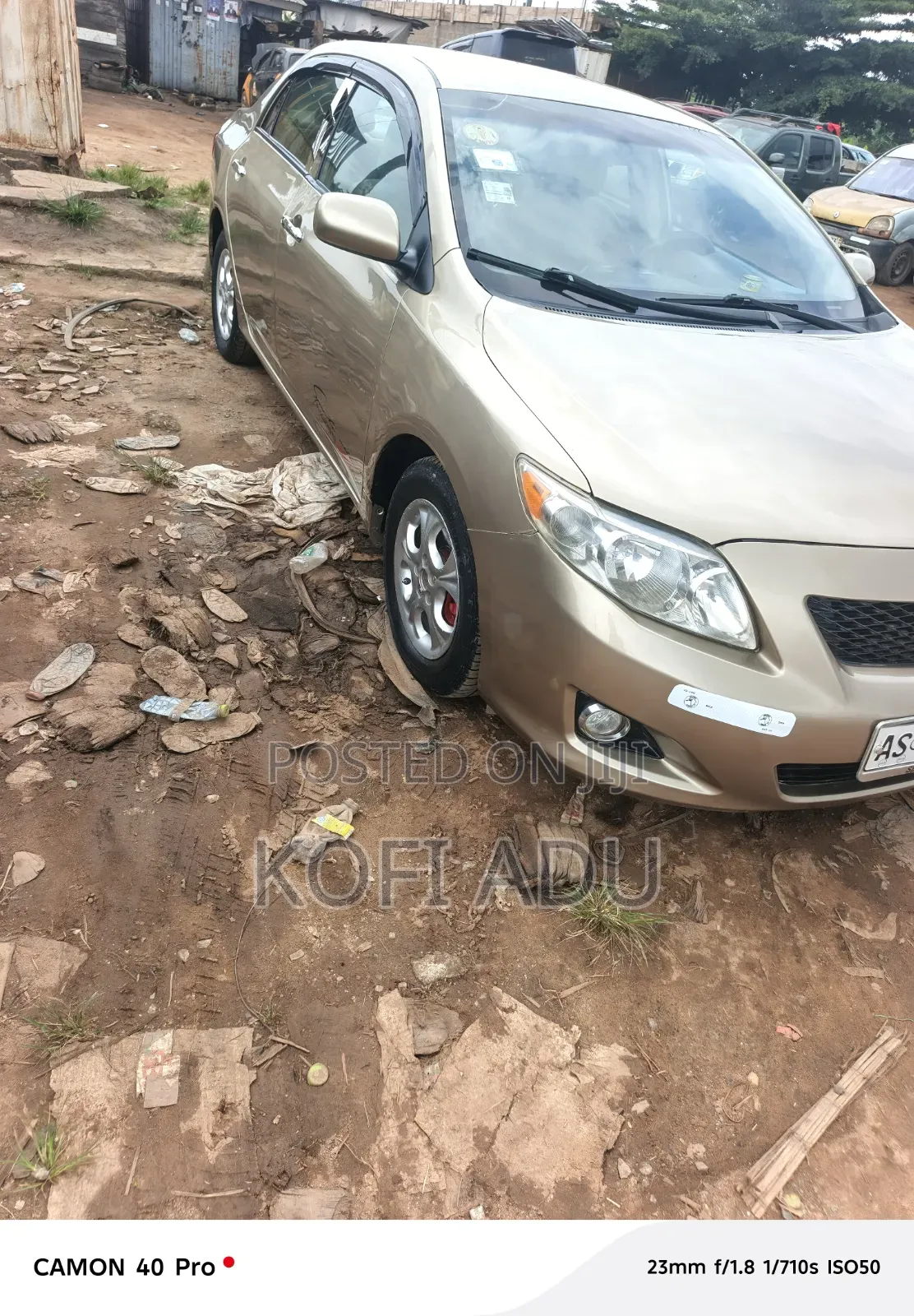 Toyota Corolla 2010 Gold