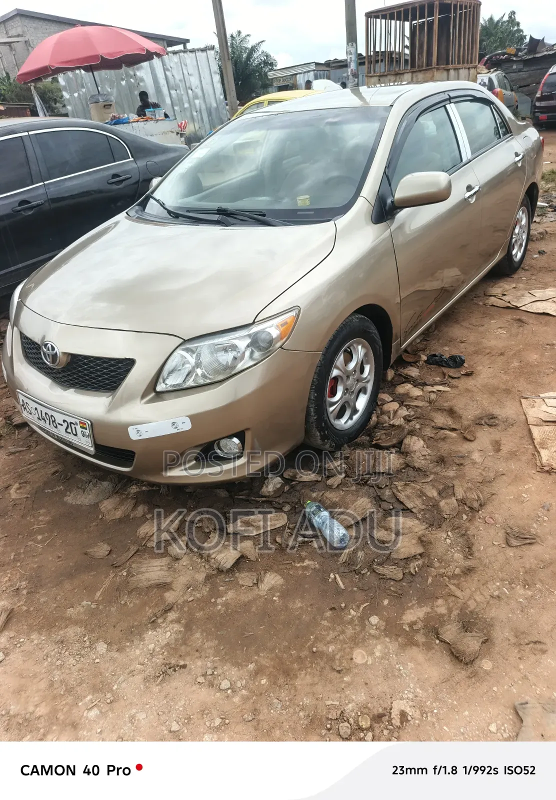 Toyota Corolla 2010 Gold