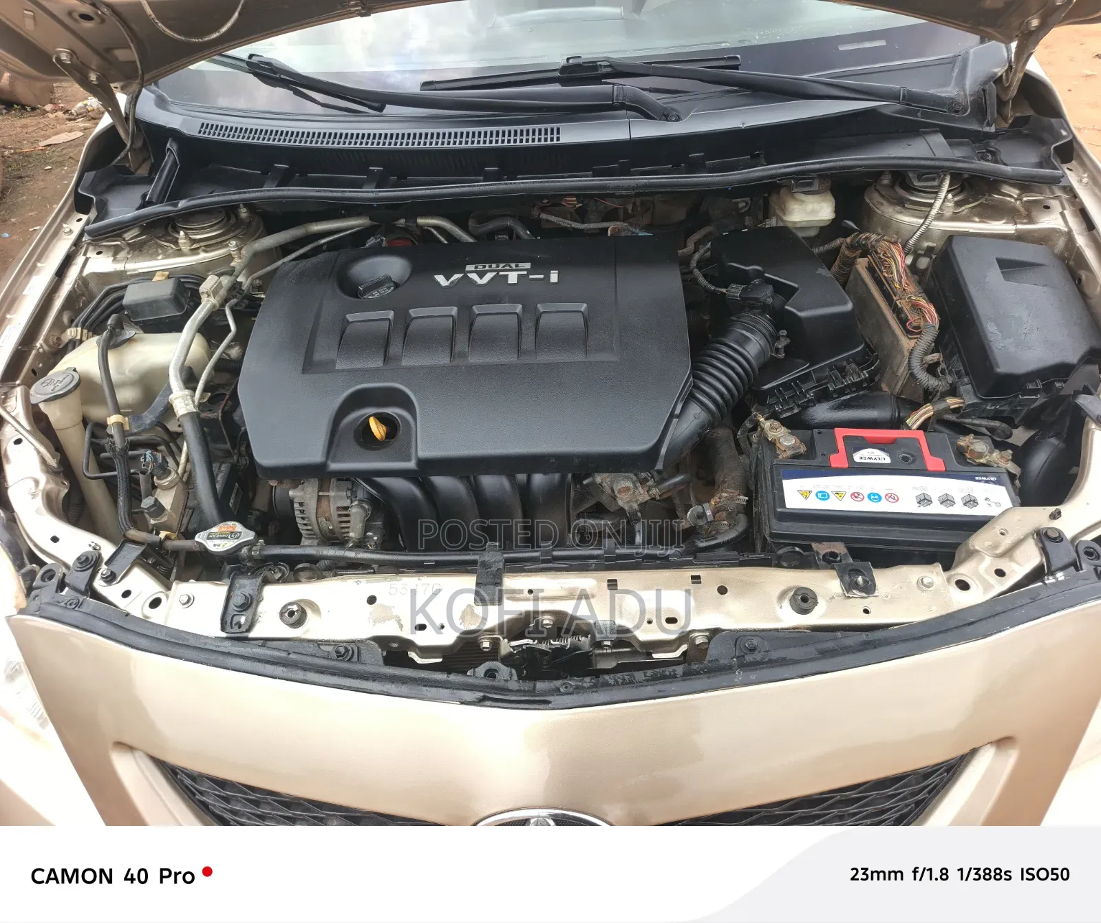 Toyota Corolla 2010 Gold