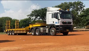 Low Bed With Trailer