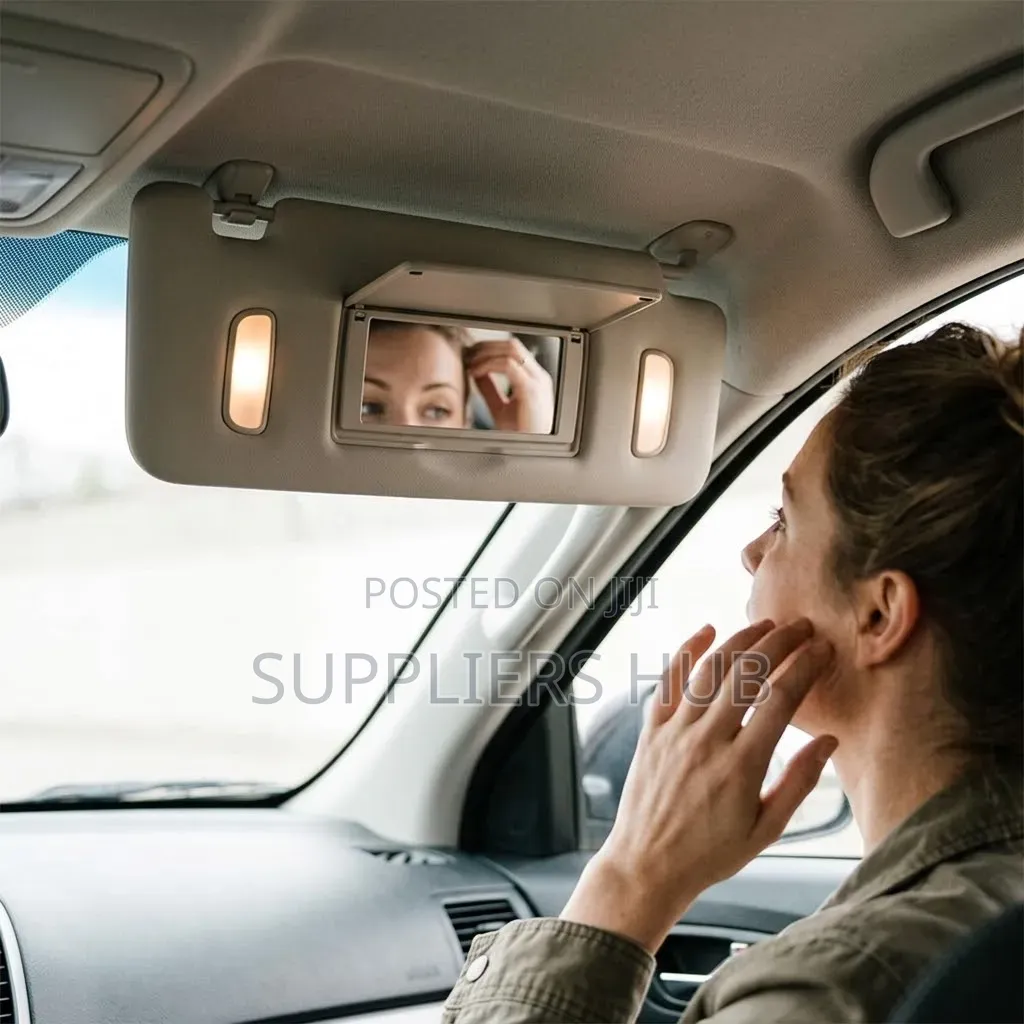 Car Right Side Sunshade Sun Shield With Mirror