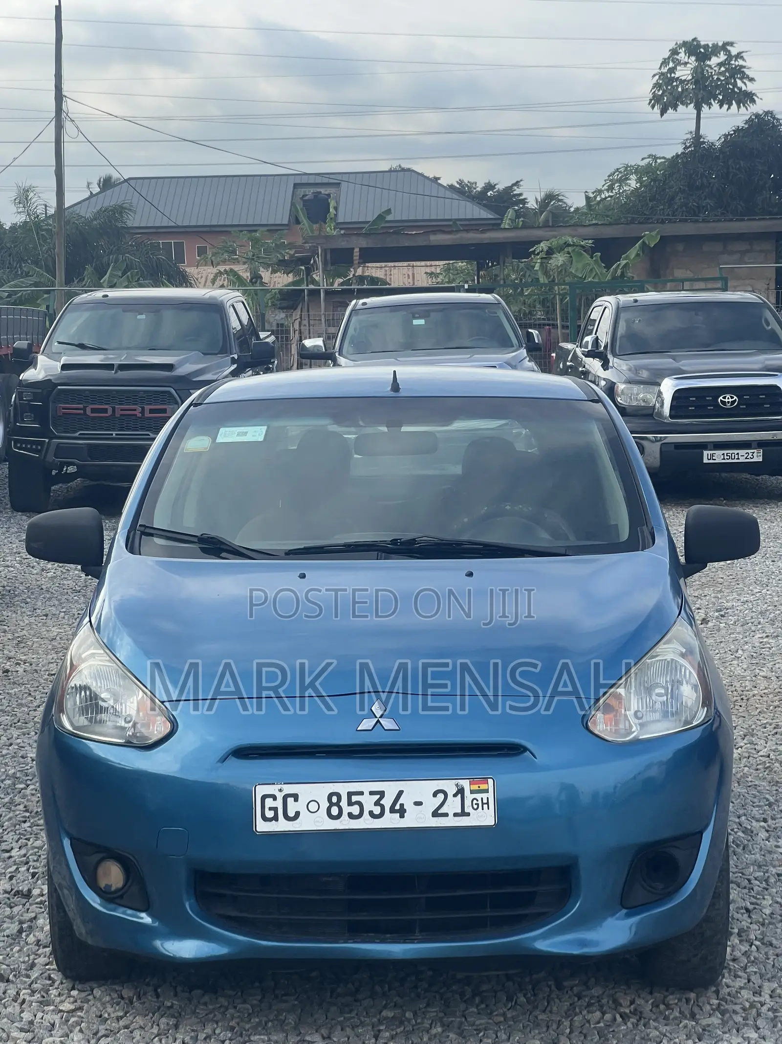 Mitsubishi Mirage 2014 Blue