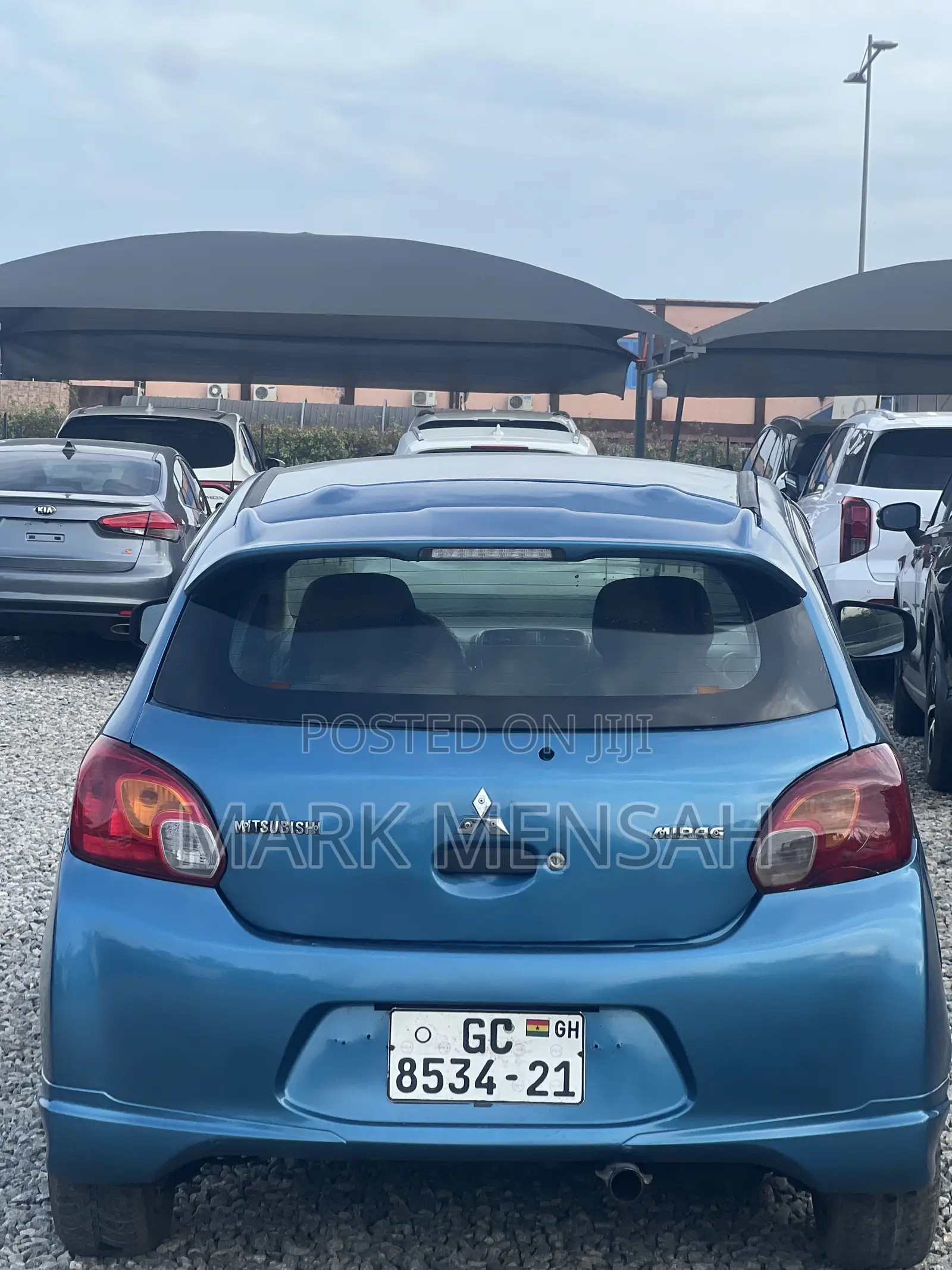 Mitsubishi Mirage 2014 Blue