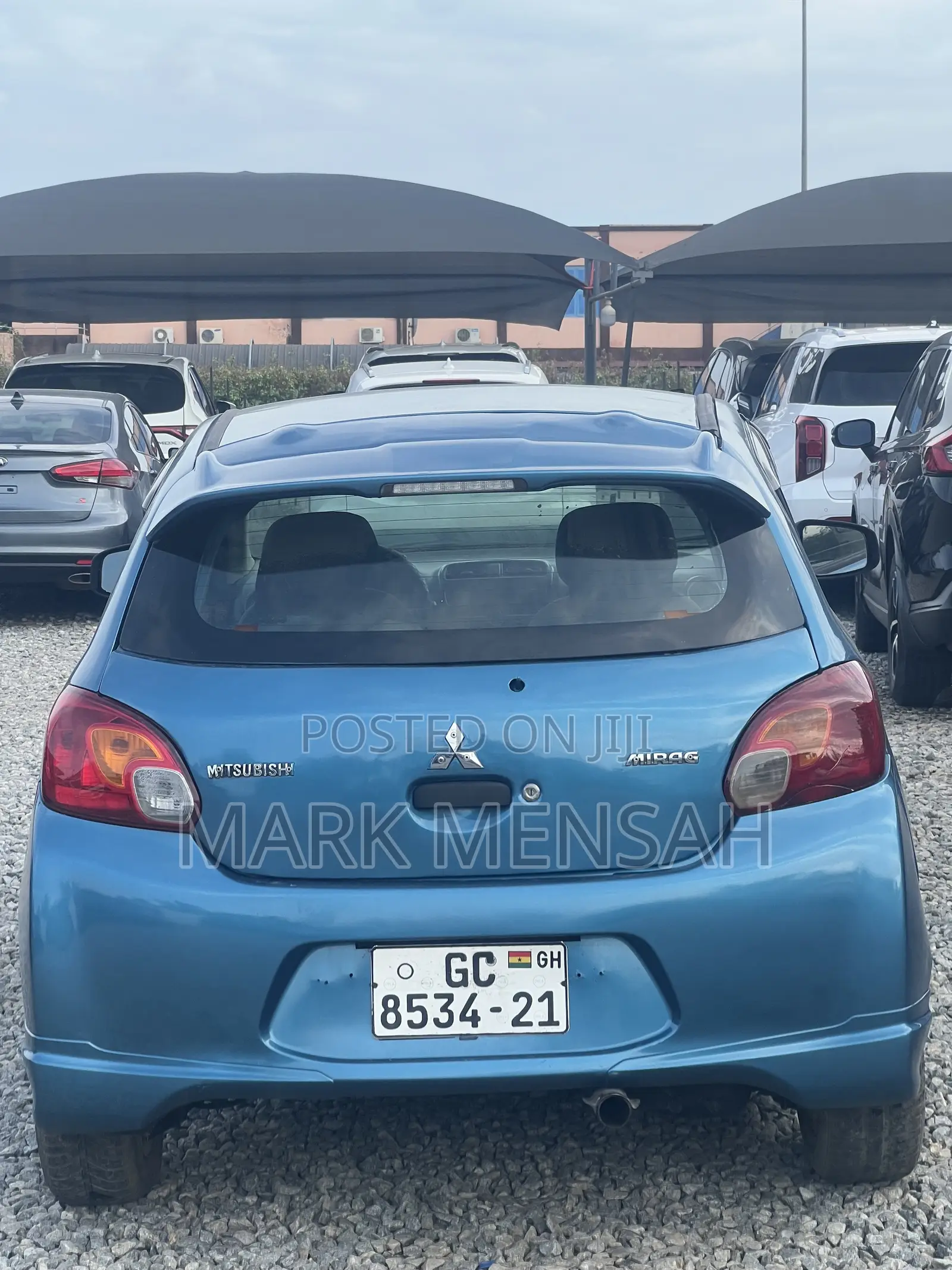 Mitsubishi Mirage 2014 Blue