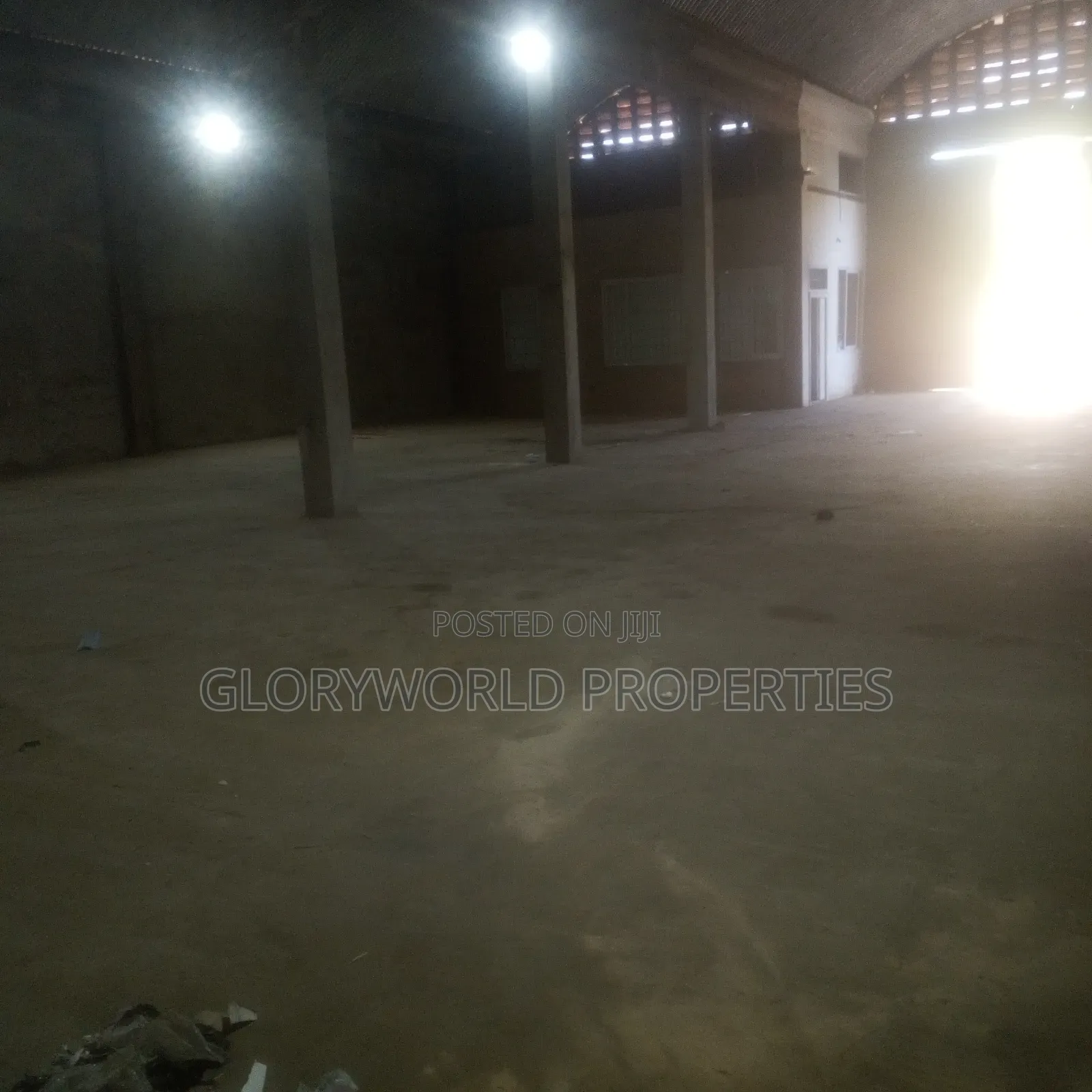 500 SQM Warehouse for Rent at Spintex