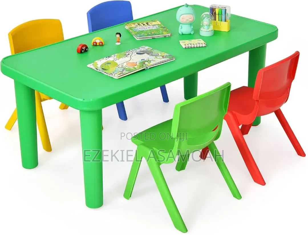 Pre School Daycare Colour Chair and Table