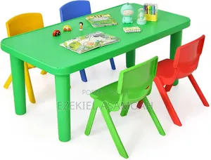 Pre School Daycare Colour Chair and Table