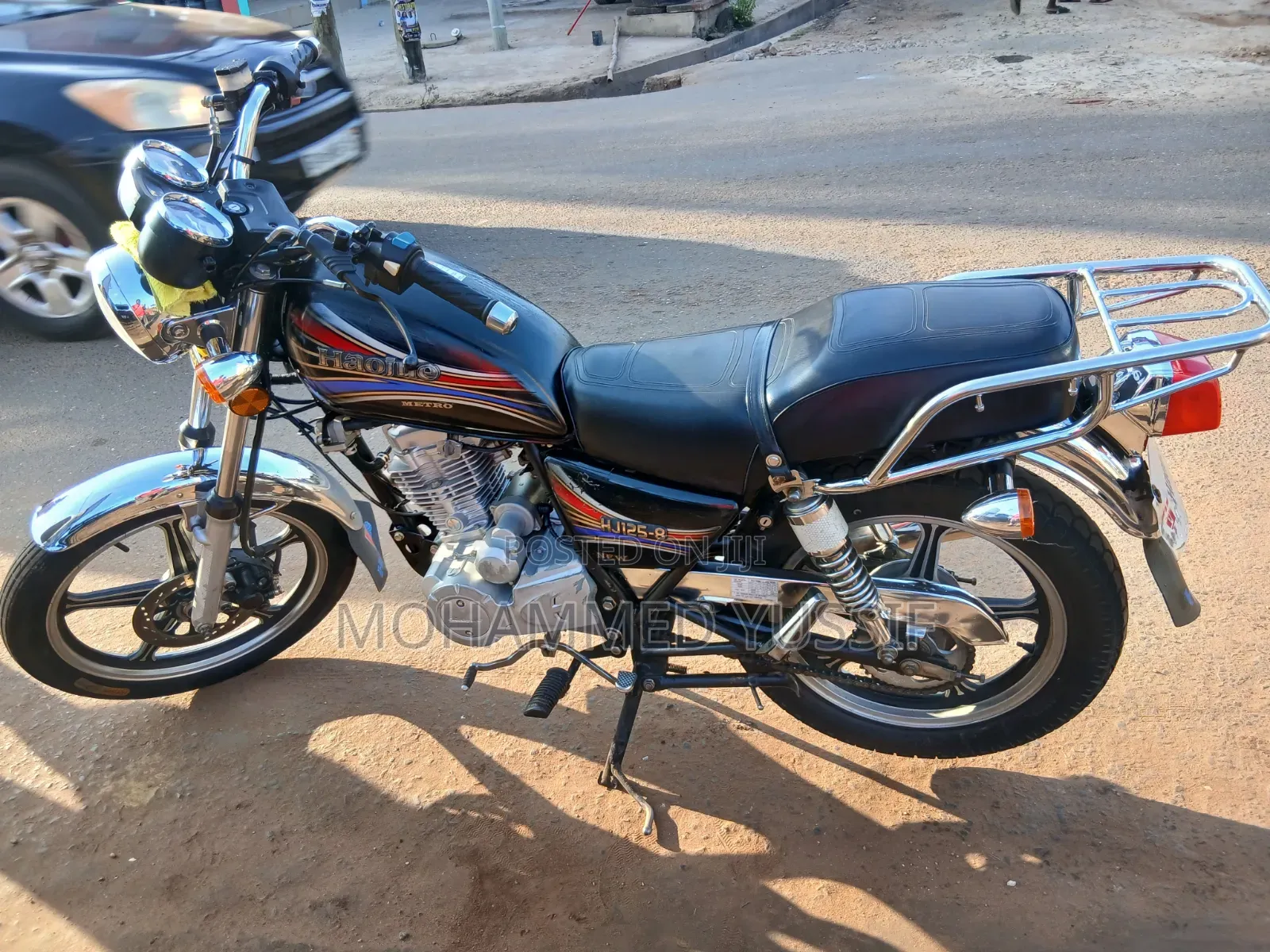 Haojue HJ125-8K 2025 Black