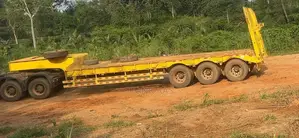 Low Bed With Trailer