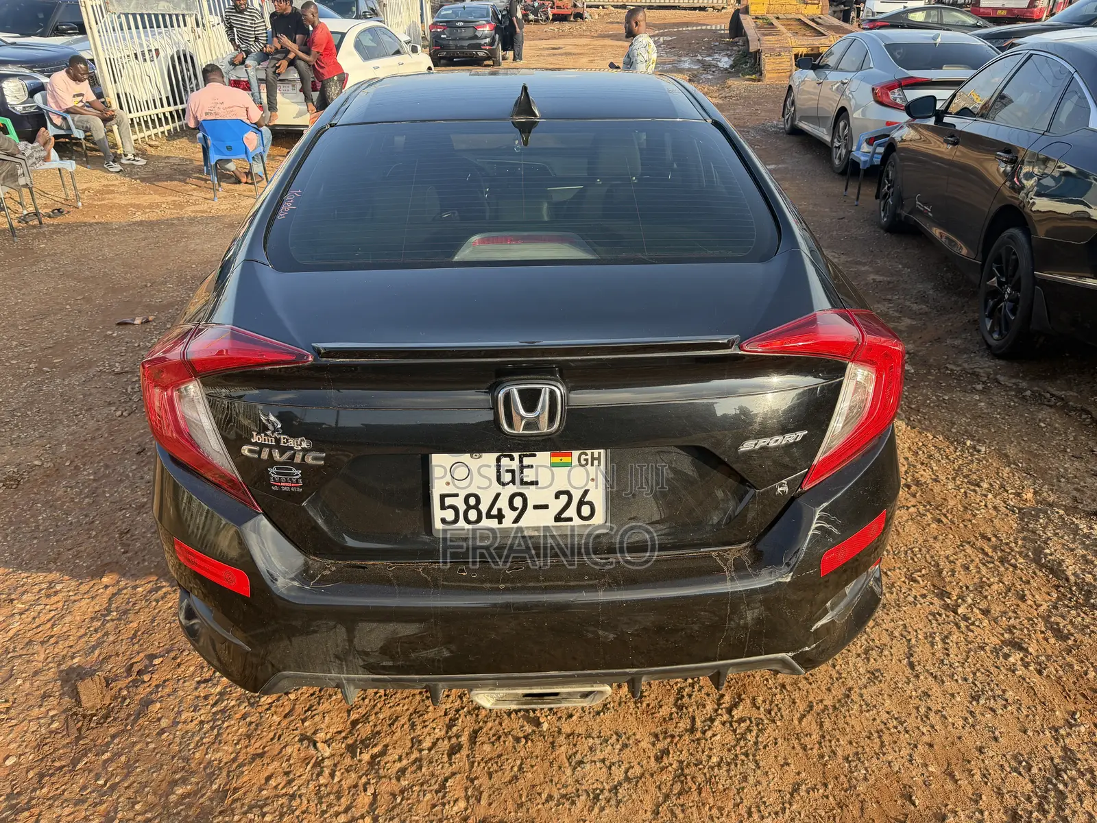 Honda Civic Sport Sedan 2019 Black