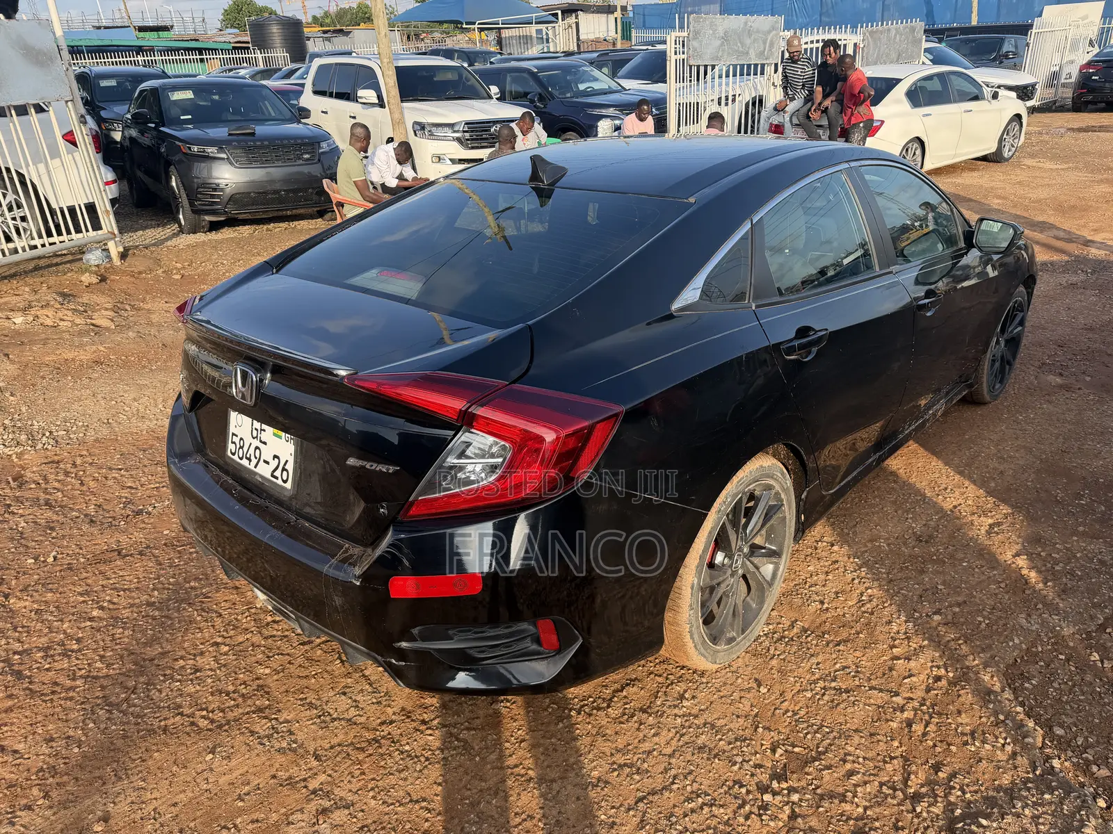 Honda Civic Sport Sedan 2019 Black