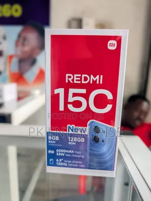 New Xiaomi Redmi 15C 128 GB Gray