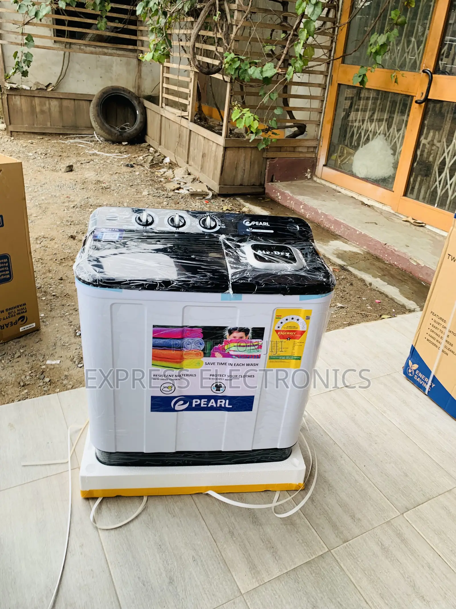 Place Your Orde Pearl 7kg Twin Tub Semi Auto Washing Machine PWM-70TT