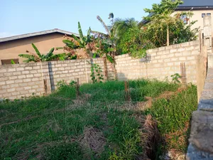 Fenced Half Plot With 3 Bedroom Footings for Sale