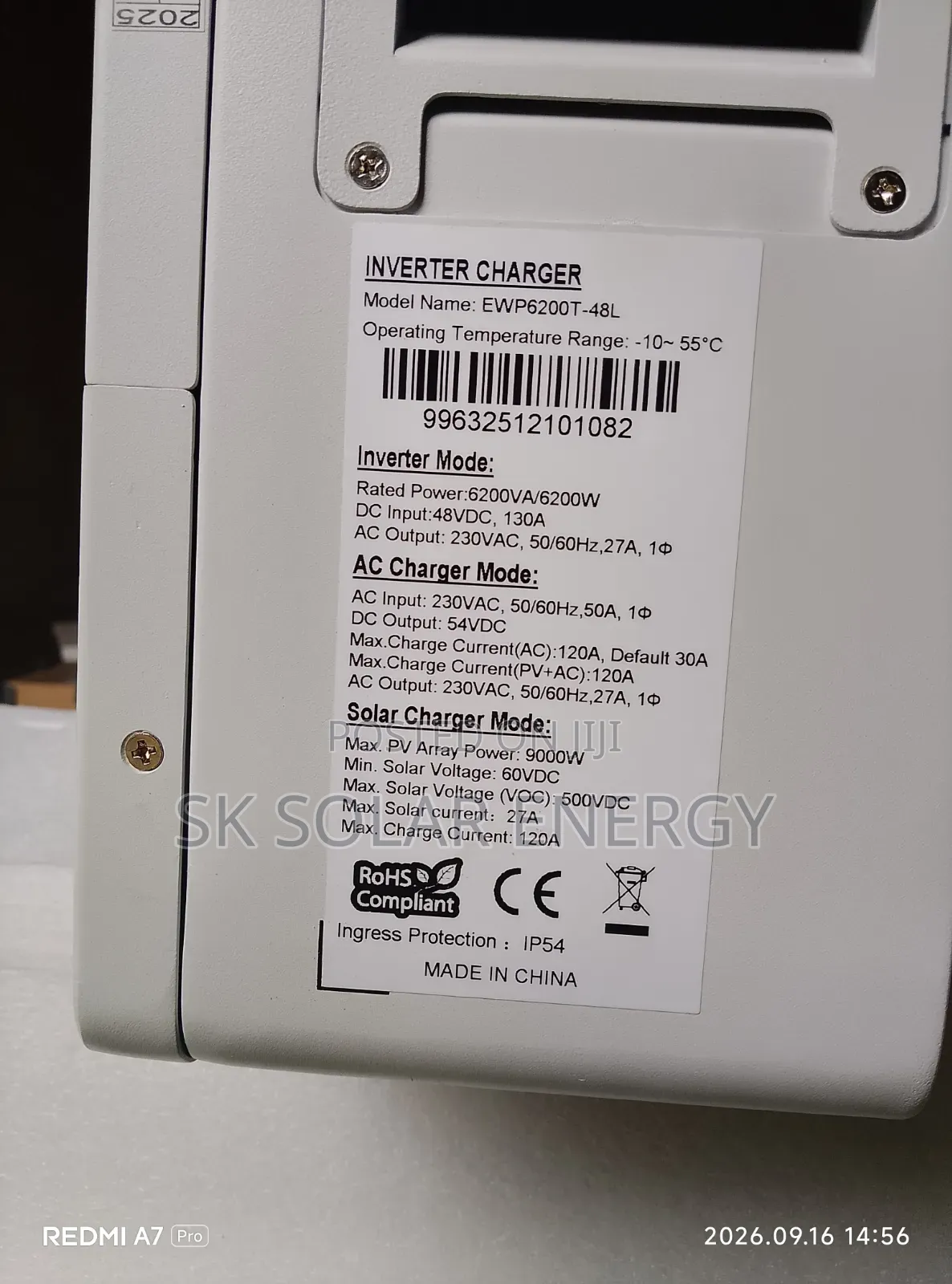 6.2kw Hybrid Inverter