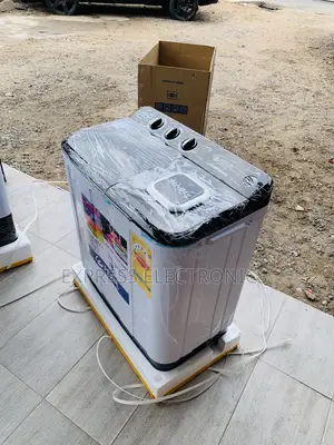 High Quality White Pearl 7kg Twitub Semi Auto Washing Machine PWM-70TT