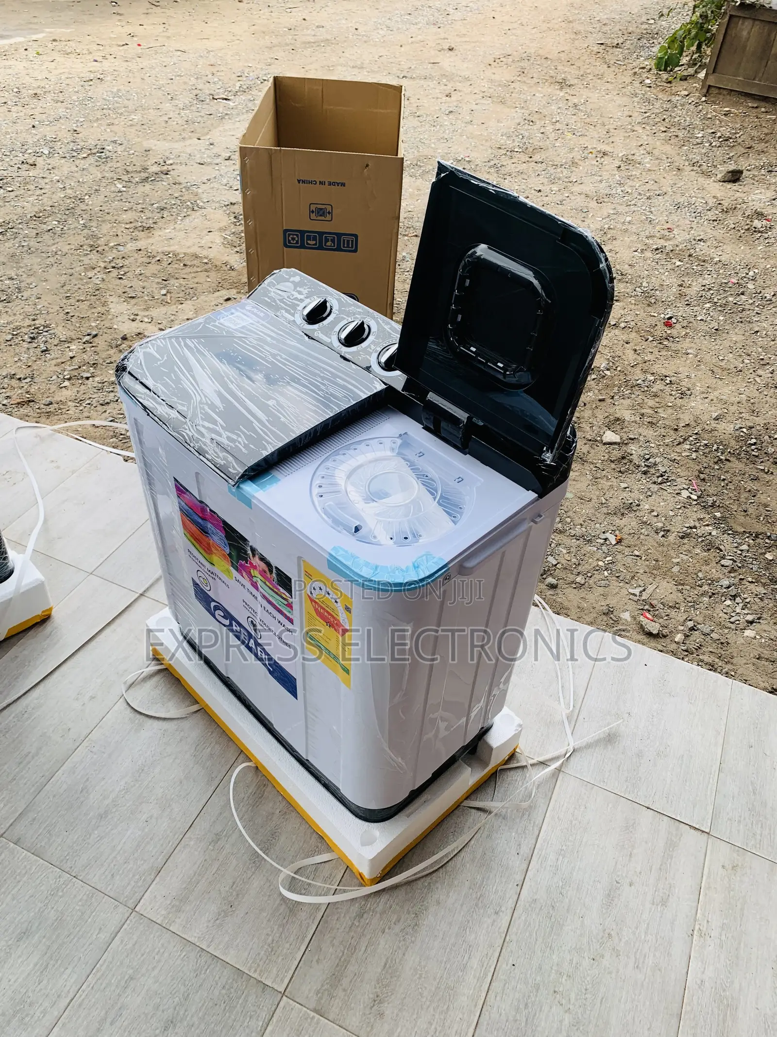 Freestanding Pearl 7kg Twin Tub Semi Automatic Washing Machine PWM-70T